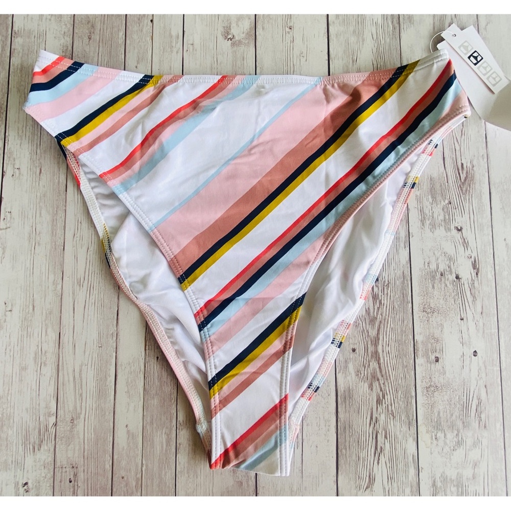 ๐ Roxy PT Beach Classics High Waist High Leg Bikini Bottom - Picture 5 of 10